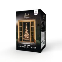 Fairybell deur 210 cm 120 led warm wit