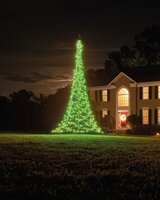 Fairybell vlaggenmast Smart Magic 4 meter 864 lampjes - afbeelding 2