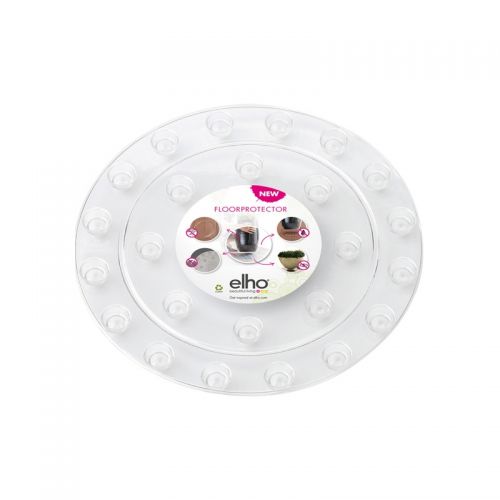 Elho floorprotector round 12.5 transparent