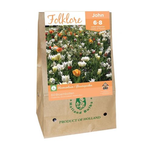 Folklore John bloembollen mix 60 bollen - afbeelding 1