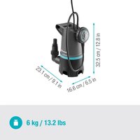 Gardena dompel/vuilwaterpomp 20000 basic - afbeelding 2