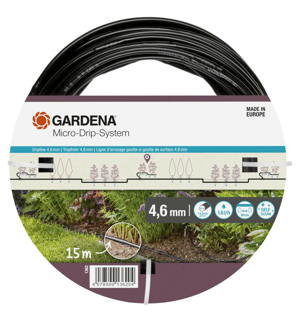 Druppelbuis 5 mm 15 meter Gardena