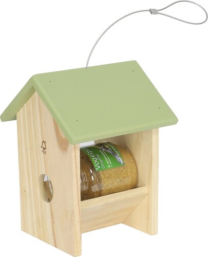 Gebr. de Boon Pindakaaspothouder hout 16 cm
