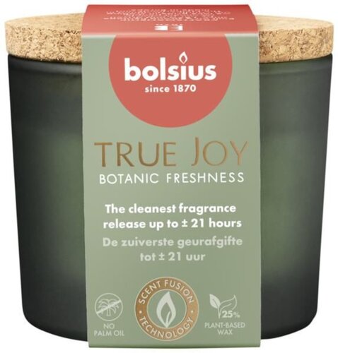 Bolsius geurkaars True Joy botanic freshness