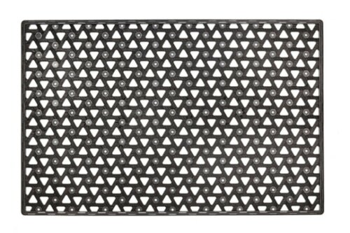 Hamat buitenmat matrix 49x75cm antraciet