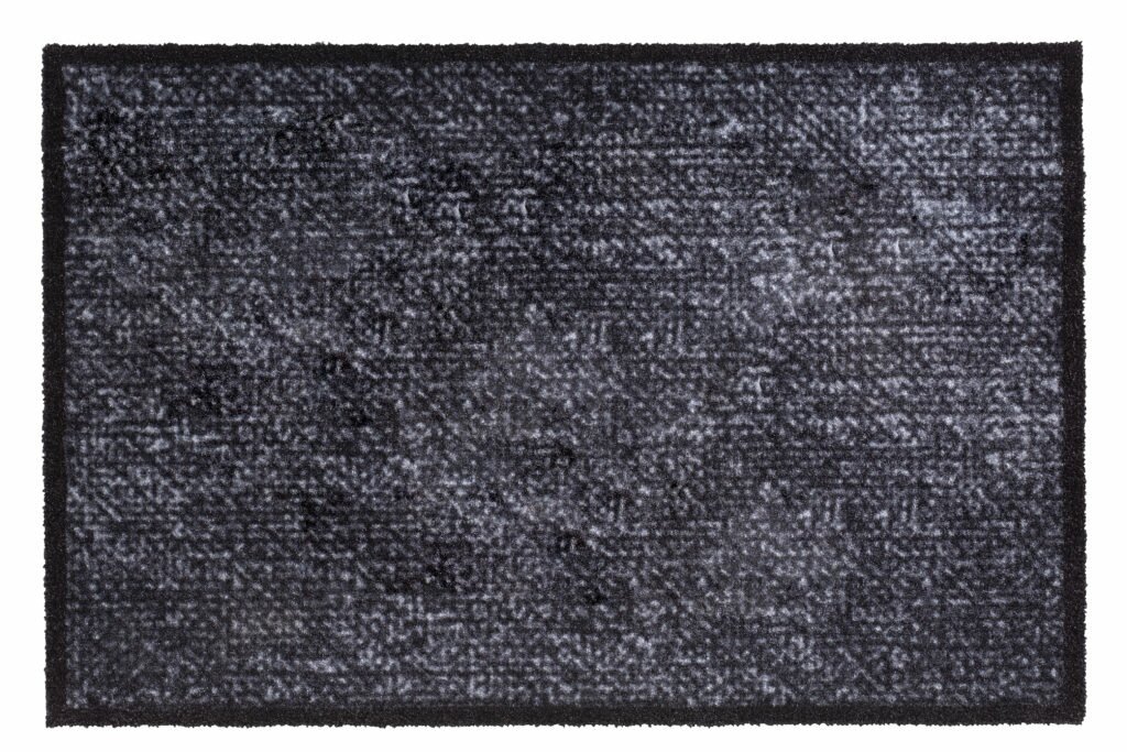 Hamat prestige linnen 50x75cm grijs/zwart