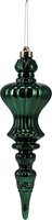 Kersthanger kunststof 31 cm groen