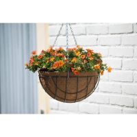 Nature hanging basket 35 cm groen - afbeelding 2