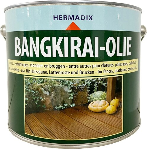 Hermadix bangkirai olie 2500 ml
