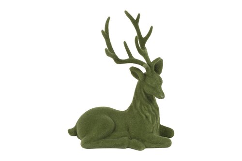Hert mea kunststof 24 cm groen