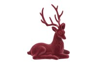 Hert mea kunststof 24 cm bordeaux