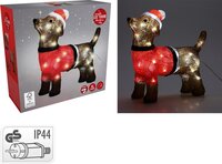 Hond 38 cm met 40 lampjes