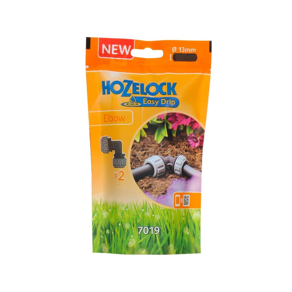 Hozelock Easy Drip Bocht 90 Graden D13Mm huismerk kopen in de aanbieding