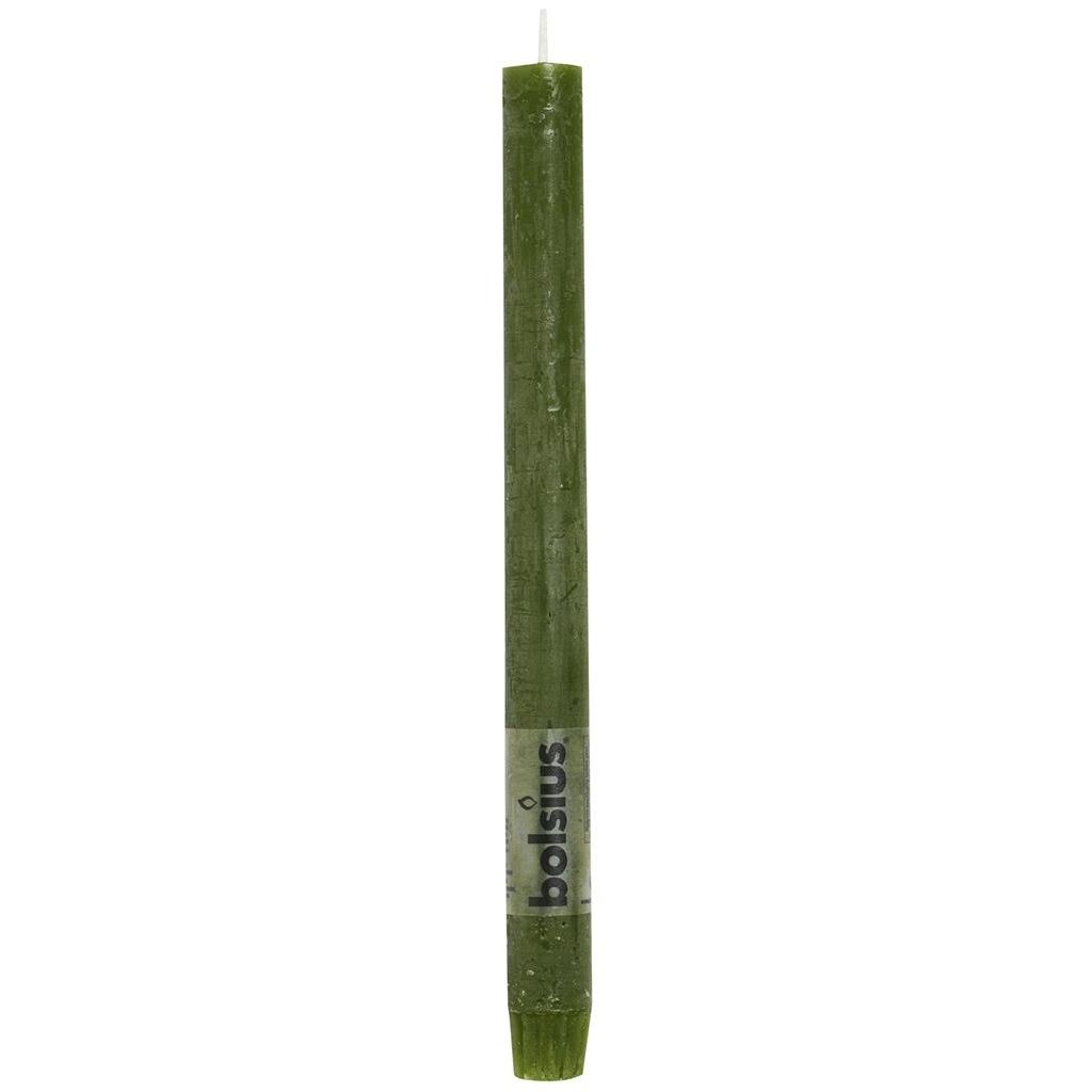 Bolsius Huishoudkaars Rustiek 27 Cm Olijfgroen huismerk kopen in de aanbieding Bolsius Huishoudkaars Rustiek 27 Cm Olijfgroen huismerk kopen in de aanbieding