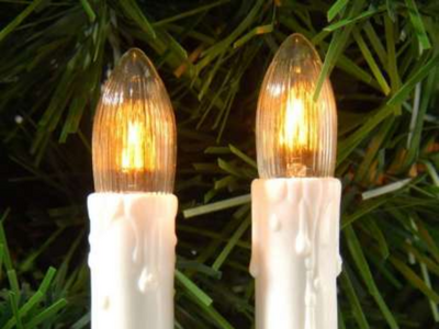 Kaars kerstverlichting