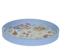 Kaemingk Dienblad D 35 cm blauw