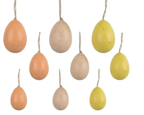 Kaemingk Hang paaseieren 6 cm mix - afbeelding 2