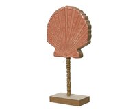 Kaemingk schelp 24 cm roze