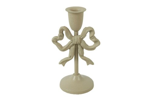 Countryfield kandelaar iwan metaal 20 cm creme