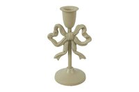 Countryfield kandelaar iwan metaal 20 cm creme