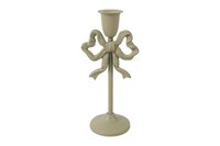 Countryfield kandelaar iwan metaal 25 cm creme