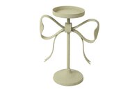Countryfield kandelaar kenay metaal 21 cm wit
