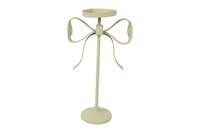 Countryfield kandelaar kenay metaal 32 cm wit