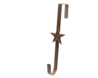 Deurhanger krans bruin kerstster