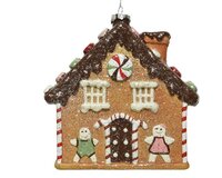 Kerst hanger peperkoekhuis 38 cm