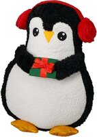 Kerst kussen pinguïn 40 cm