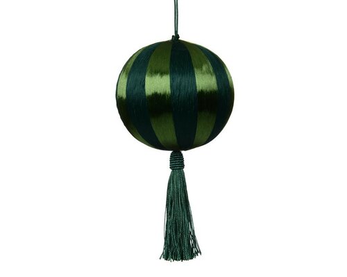 Kerstbal foam 10 cm emerald / green