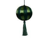Kerstbal foam 10 cm emerald / green