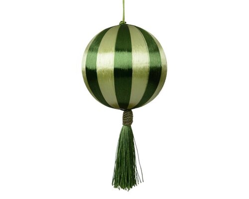 Kerstbal foam 10 cm pistachio / green