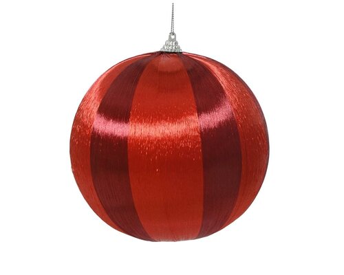 Kerstbal foam 6 cm ossenbloed