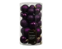 30 onbreekbare kerstballen mixkoker vijg