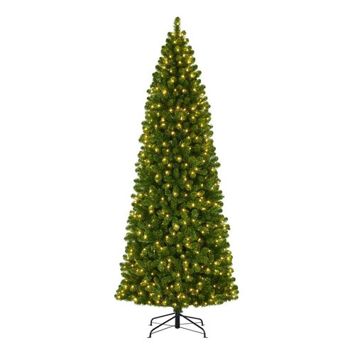Kunstkerstboom Charlton slim met led 260 cm outdoor