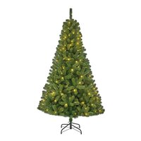 Kunstkerstboom Charlton met led 215 cm outdoor