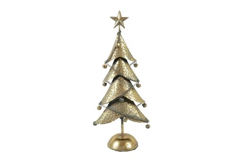 Countryfield kerstboom balas 55 cm goud