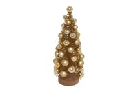 Kerstboom gascon 32 cm goud
