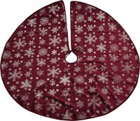 Kerstboom rok 95 cm rood