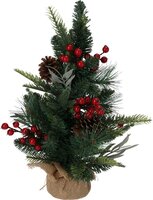 Mini kerstboom 45 cm in jute