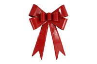 Kersthanger strik berit 50,5 cm rood