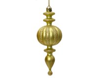 Kersthanger klassiek ornament pistache 14 cm