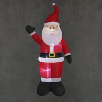 Kerstman opblaasbaar 183 cm