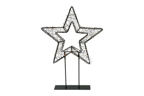 Countryfield kerstster hein 49 cm zwart