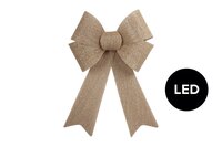Kerststrik LED sanna 43 cm beige - afbeelding 2