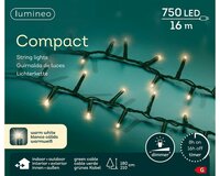 Kerstverlichting compact rice lights 750 warm wit - afbeelding 2