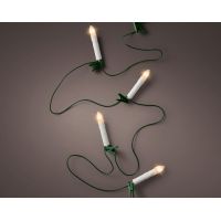 Kerstverlichting kaars 48 lampjes binnen - afbeelding 2