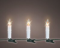 kerstverlichting kaars flame 15 lampjes binnen - afbeelding 2
