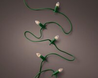Kerstverlichting vlam kaars 10 lampjes buiten - afbeelding 2
